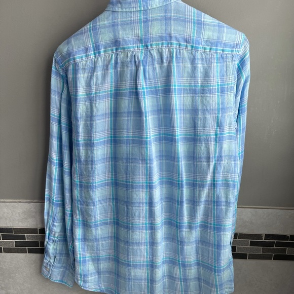 Vineyard Vines classic fit button down linen shirt - Picture 2 of 3